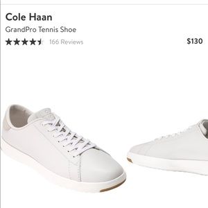 Cole Haan Grand Pro tennis shoe, never worn